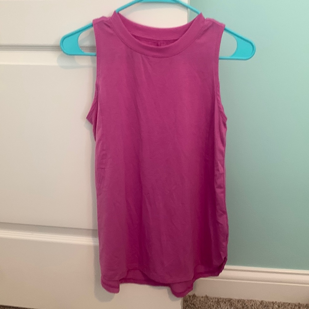 Purple Athletic Tank Top